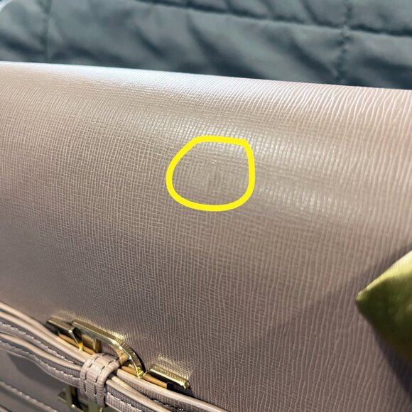 🎁 NWT 🎁 Badgley Mischka Dusty Pink Crossbody Purse with Accent Scarf - Picture 4 of 9